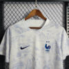 2022 FIFA World Cup France Away Football Shirt White detail view