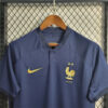 2022 FIFA World Cup France Home Football Shirt detail view