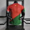 2022 FIFA World Cup Portugal Home Football Shirt -Player Version back view