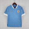 2022 FIFA World Cup Uruguay Home Soccer Jersey front view