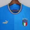 2022 Italy Home Soccer Shirt detail view