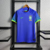 2022 World Cup Brazil Away Soccer Jersey front view
