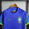 2022 World Cup Brazil Away Soccer Jersey detail view