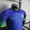 2022 World Cup Brazil Away Soccer Jersey -Player Version detail view