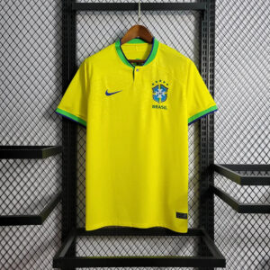 2022 World Cup Brazil Home Soccer Jersey