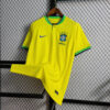 2022 World Cup Brazil Home Soccer Jersey detail view