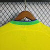 2022 World Cup Brazil Home Soccer Jersey detail view