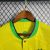 2022 World Cup Brazil Home Soccer Jersey detail view
