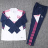 2022/2023 Arsenal Half-Pull Tracksuit White front view