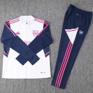 2022/2023 Arsenal Half-Pull Tracksuit White