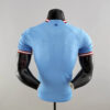 2022/2023 Manchester City Home Football Shirt -Player Version back view