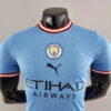 2022/2023 Manchester City Home Football Shirt -Player Version detail view