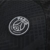 2022/2023 PSG Paris Saint-Germain Full Black Half-Pull Tracksuit detail view