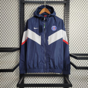 2022/2023 PSG Windbreaker Blue And White
