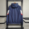 2022/2023 PSG Windbreaker Blue And White back view