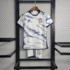 2023 Italy Away Soccer Shirt Kids Size front view