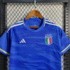 2023 Italy Home Soccer Shirt detail view