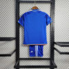 2023 Italy Home Soccer Shirt Kids Size back view