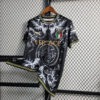 2023 Italy Special Edition Black Soccer Shirt back view