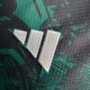 2023 Italy Special Edition Green Soccer Shirt detail view