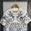 2023 Italy Special Edition White Soccer Shirt detail view