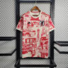 2023 Japan Tokyo Special Edition Red Football Jersey front view