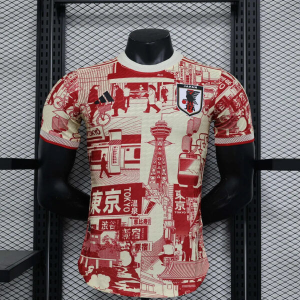 2023 Japan Tokyo Special Edition Red Football Jersey -Player Version
