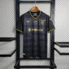 2023 Lazio 10th Anniversary Edition Black Soccer Jersey front view