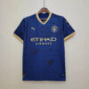 2023 Manchester City Chinese New Year Commemorative Edition Blue Football Shirt front view