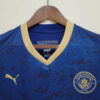 2023 Manchester City Chinese New Year Commemorative Edition Blue Football Shirt detail view