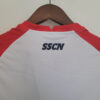 2023 Napoli Valentine's Day Limited Edition White Soccer Jersey detail view