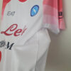 2023 Napoli Valentine's Day Limited Edition White Soccer Jersey detail view