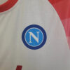 2023 Napoli Valentine's Day Limited Edition White Soccer Jersey detail view
