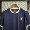 2023 Scotland 150th Anniversary Edition Navy Blue Football Shirt detail view