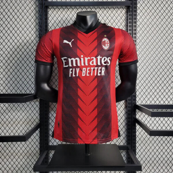 2023/2024 AC Milan Home Soccer Jersey -Player Version