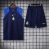 2023/2024 Al-Nassr Training Wear Jersey+Shorts front view