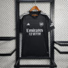 2023/2024 Arsenal Goalkeeper Black Soccer Jersey front view