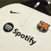 2023/2024 Barcelona Half-Pull Tracksuit Green detail view