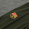 2023/2024 Barcelona Half-Pull Tracksuit Green detail view