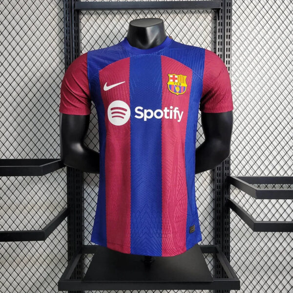 2023/2024 Barcelona Home Football Shirt -Player Version