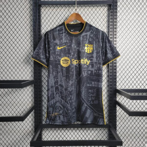 2023/2024 Barcelona Special Edition Black Football Shirt