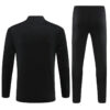 2023/2024 Bayern Munich Half-Pull Tracksuit Black Football Shirt detail view