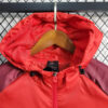 2023/2024 Bayern Munich Windbreaker Red Football Jersey detail view