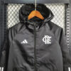 2023/2024 Flamengo Windbreaker Black detail view