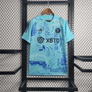 2023/2024 Inter Miami Training Wear blue Soccer Jersey