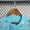 2023/2024 Inter Miami Training Wear blue Soccer Jersey detail view