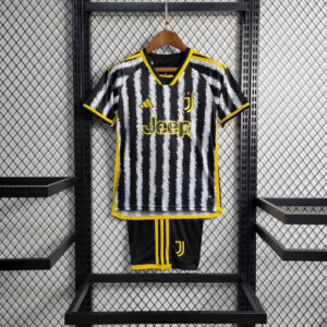 2023/2024 Juventus Home Soccer Jersey Kids Size