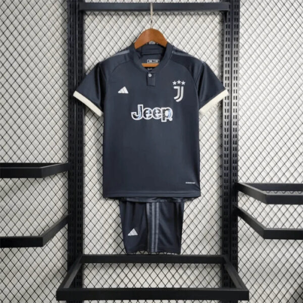 2023/2024 Juventus Third Away Soccer Jersey Kids Size