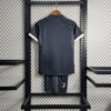 2023/2024 Juventus Third Away Soccer Jersey Kids Size back view
