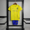 2023/2024 Kids Size Al-Nassr Home Football Shirt front view